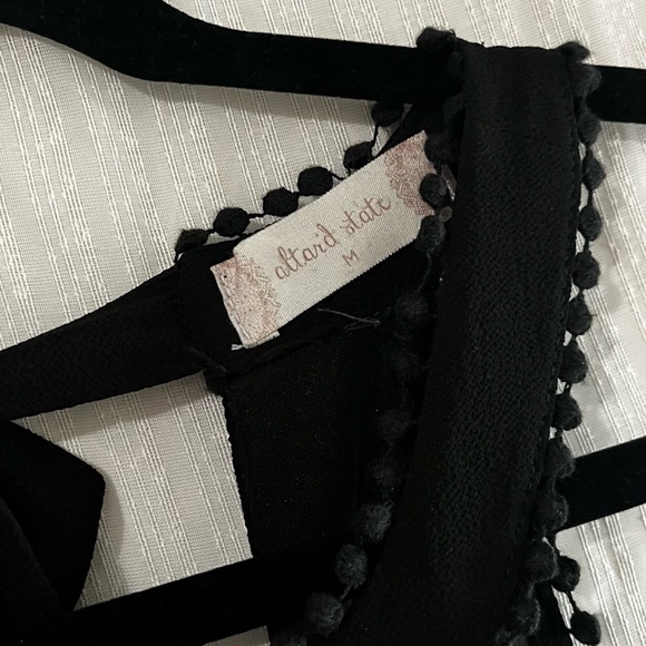 Altar'd State Black Halter Backless Sundress - Picture 6 of 6